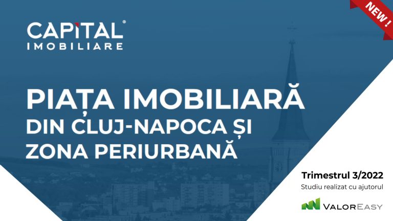 Raport piata imobiliara Cluj Napoca - Trimestru III din 2022